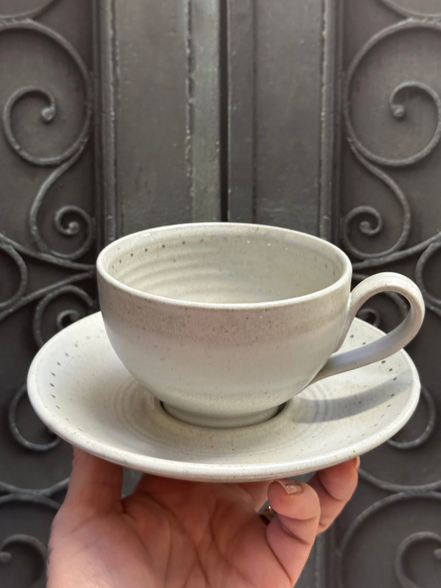 Cup & Saucer (Platinum Collection)